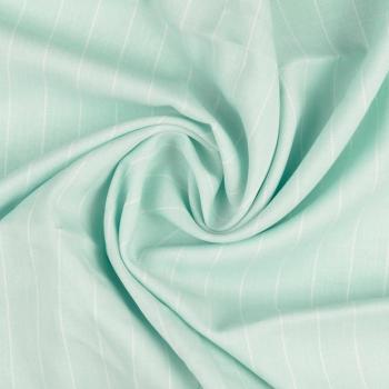 Polyester Webware Nadelstreifen Mint